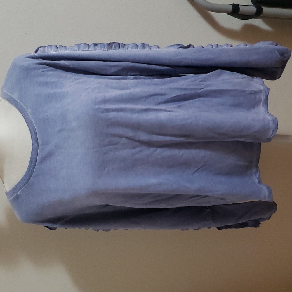 Dantelle blue shirt size L GUC